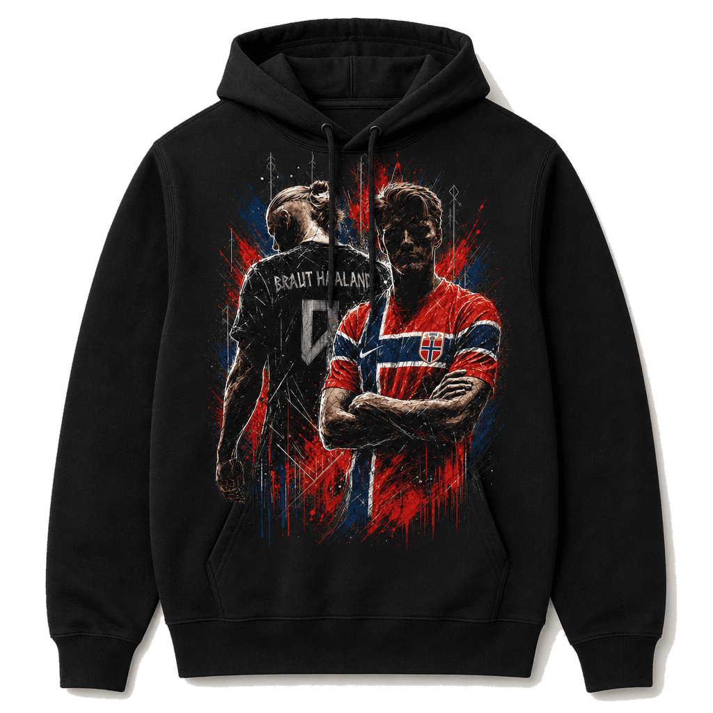 Håland Edition Hoodie – svart